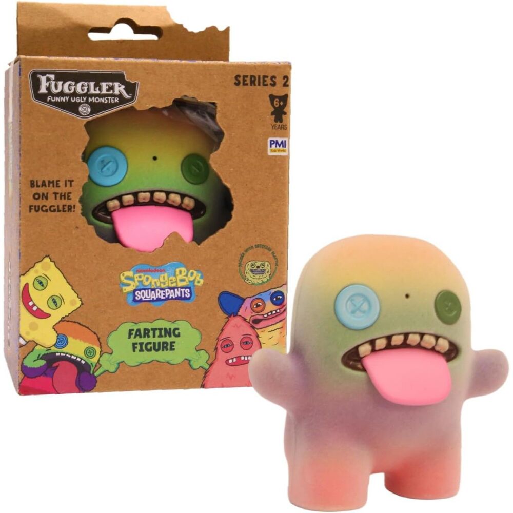 Fuggler Series 2 Farting Figure Oogah Boogah Motion-Activated Pink New